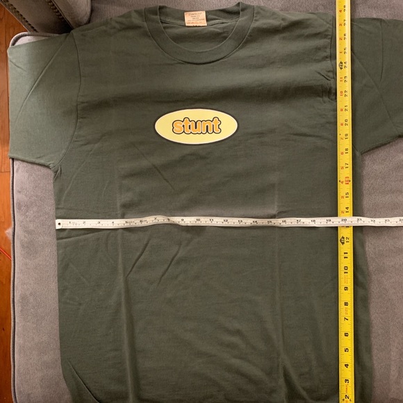 Vintage 1998 Barenaked Ladies Stunt Show Tour Concert T-shirt Army Green LARGE - Picture 1 of 3